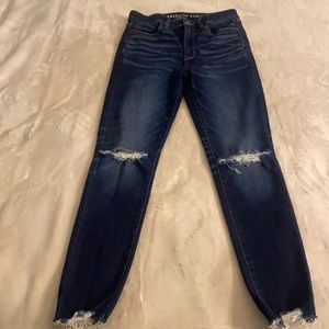 American Eagle blue jeans